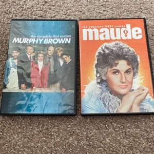 📺 Classic 70s/80s TV Show Bundle! 📺 Maude & Murphy Brown on DVD